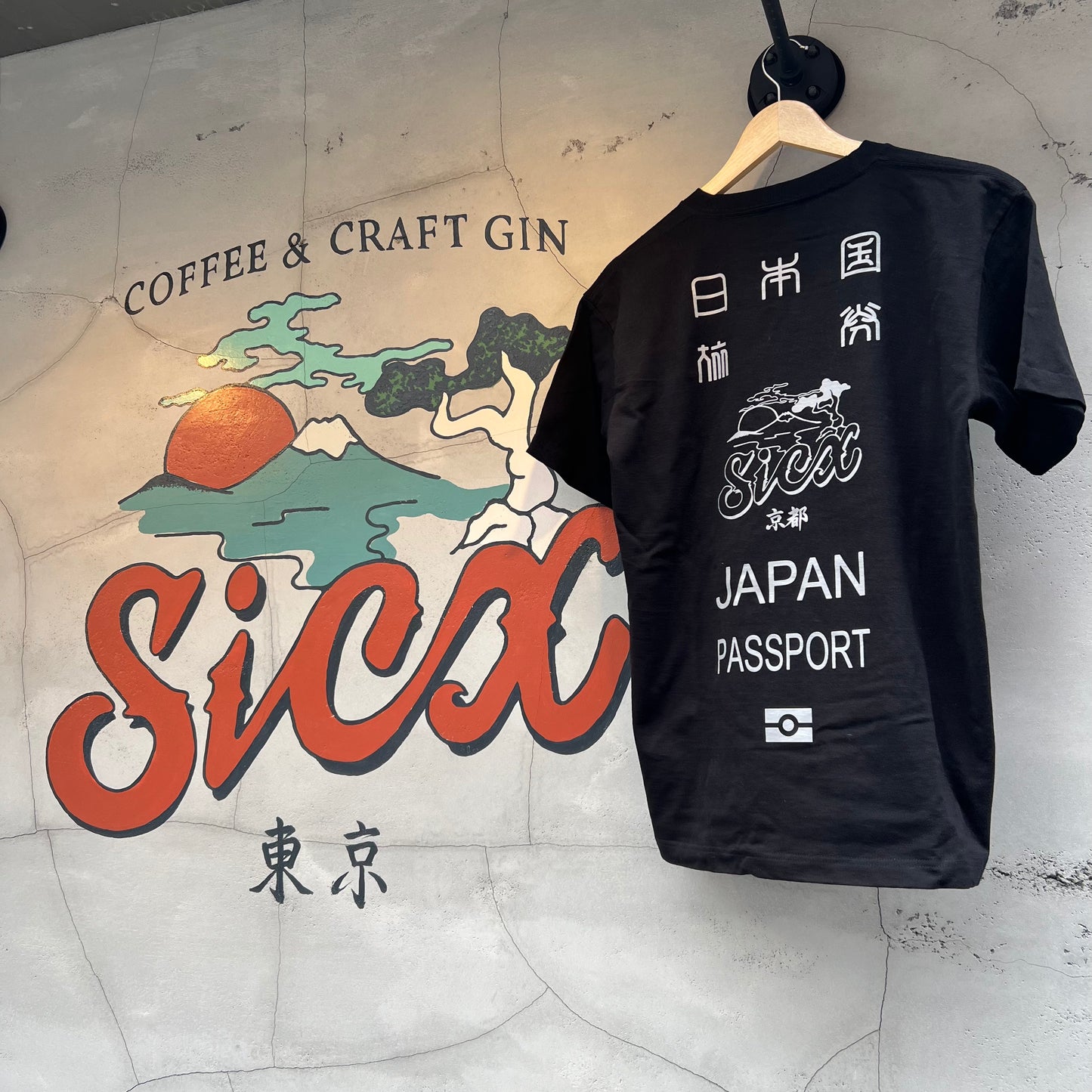 SiCX ORIGINALS パスポートTシャツ