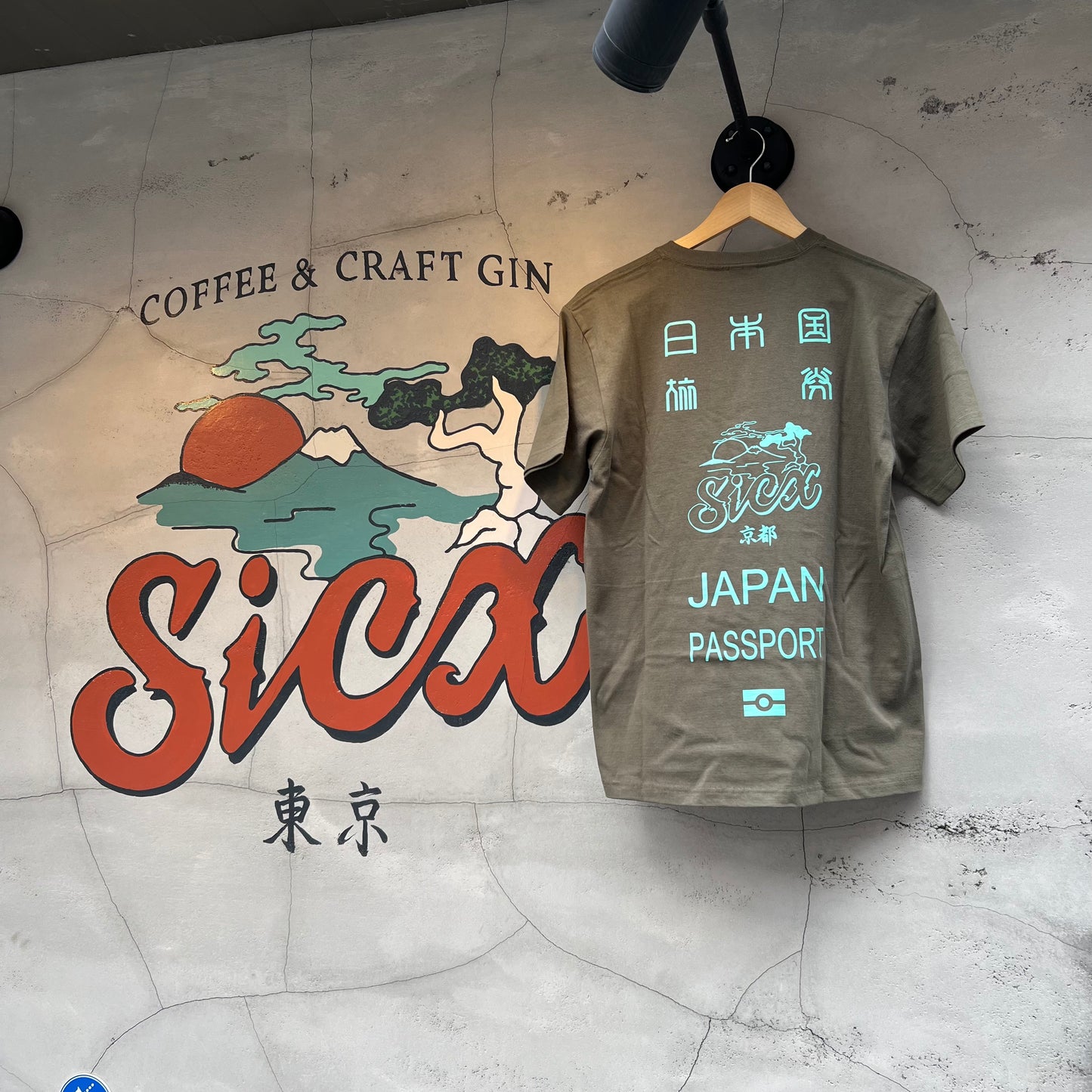 SiCX ORIGINALS パスポートTシャツ