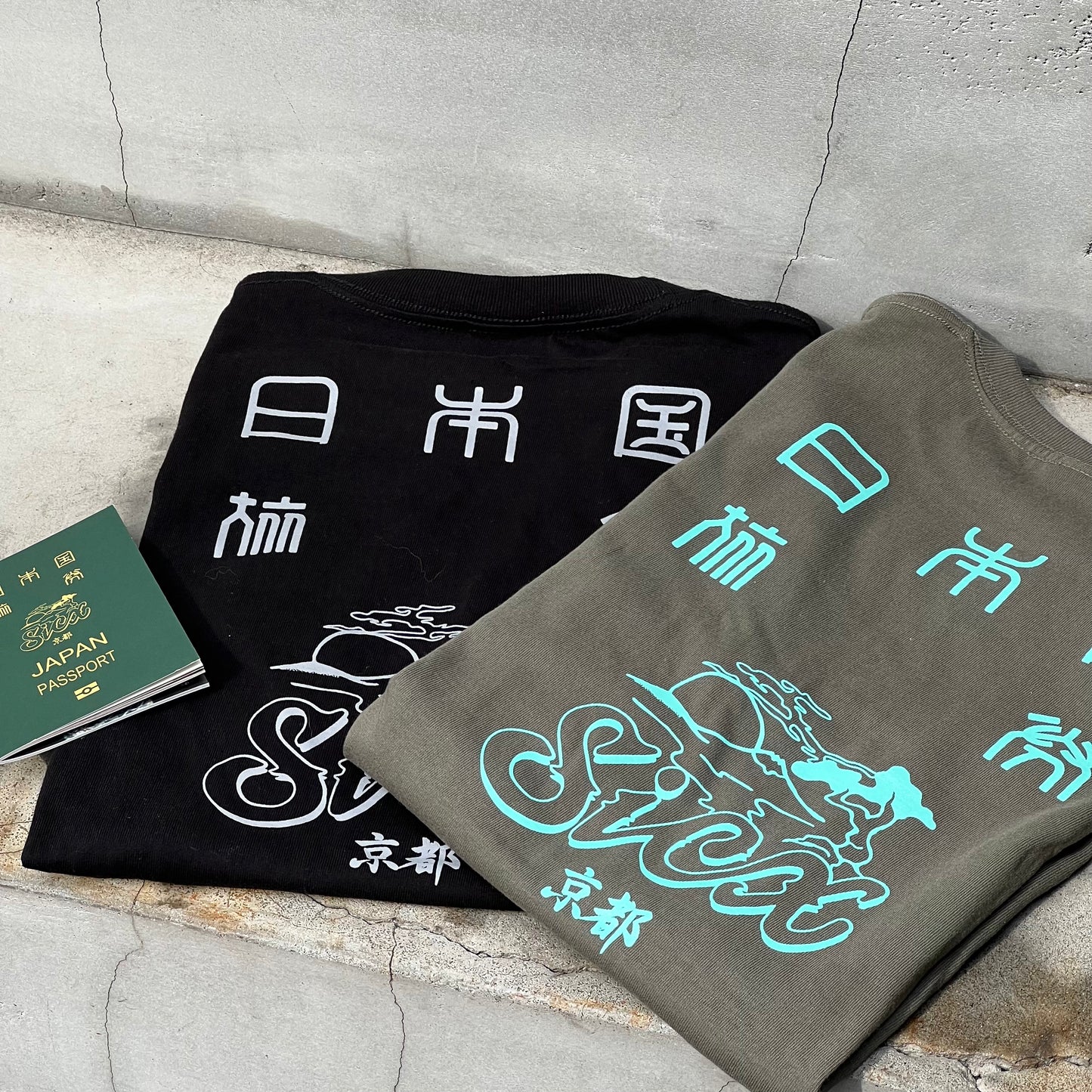SiCX ORIGINALS パスポートTシャツ